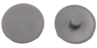 Zaślepka Ø 15 mm do mimośrodu – ciemny szary, wciskana maskująca. - 3