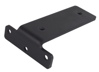 Wspornik półki LOFT typu T 200 × 100 × 50 mm, stalowy, czarny mat. - 5