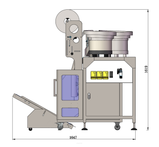 Maszyna, automat pakujący z 3 podajnikami - 4