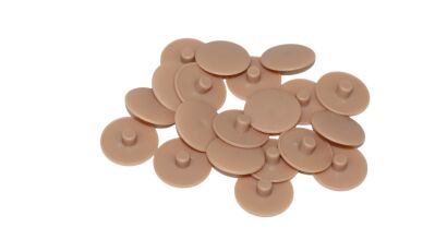 Zaślepka Ø 15 mm do mimośrodu – wotan, wciskana maskująca.