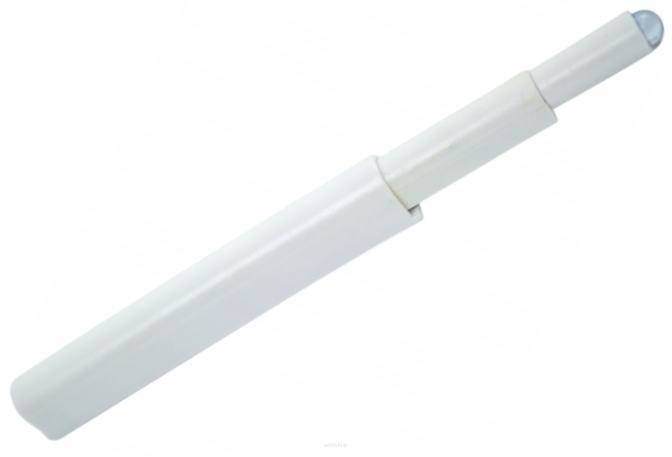 Odbojnik PUSH-TO-OPEN z gumową końcówką – regulowany (wersja 96).