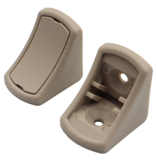 Kątownik meblowy pojedynczy do półek – komandorek wiąz. - 2