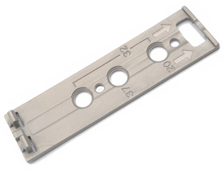 Odbojnik TITUS PUSH-TO-OPEN z gumową końcówką. - 3