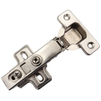 Zawias meblowy nakładany GTV 110° z cichym domykiem. - 2