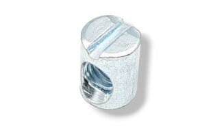 Nakrętka wałeczkowa symetryczna M6 × 10 × 13 mm, stal ocynkowana. - 2