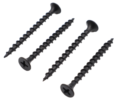 Wkręty fosfatowe 3,5 × 35 mm – czarne.