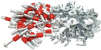 Złącze meblowe mimośrodowe 28 mm, z trzpieniem euro 6 mm (mimośród 15×12 mm) 20 szt. - 4