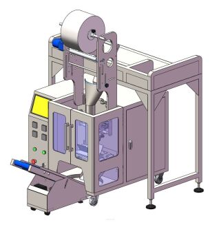 Stół do konfekcji ręcznej ze zgrzewarką z 2 przegrodami - 3