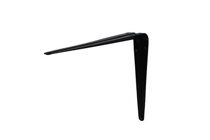 Wspornik stalowy do półek LOFT 400 × 450 mm – czarny.